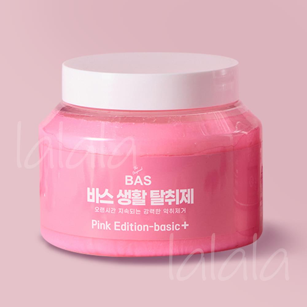 BAS 바스탈취제 핑크 에디션 탈취제 베이직플러스 350g 1개