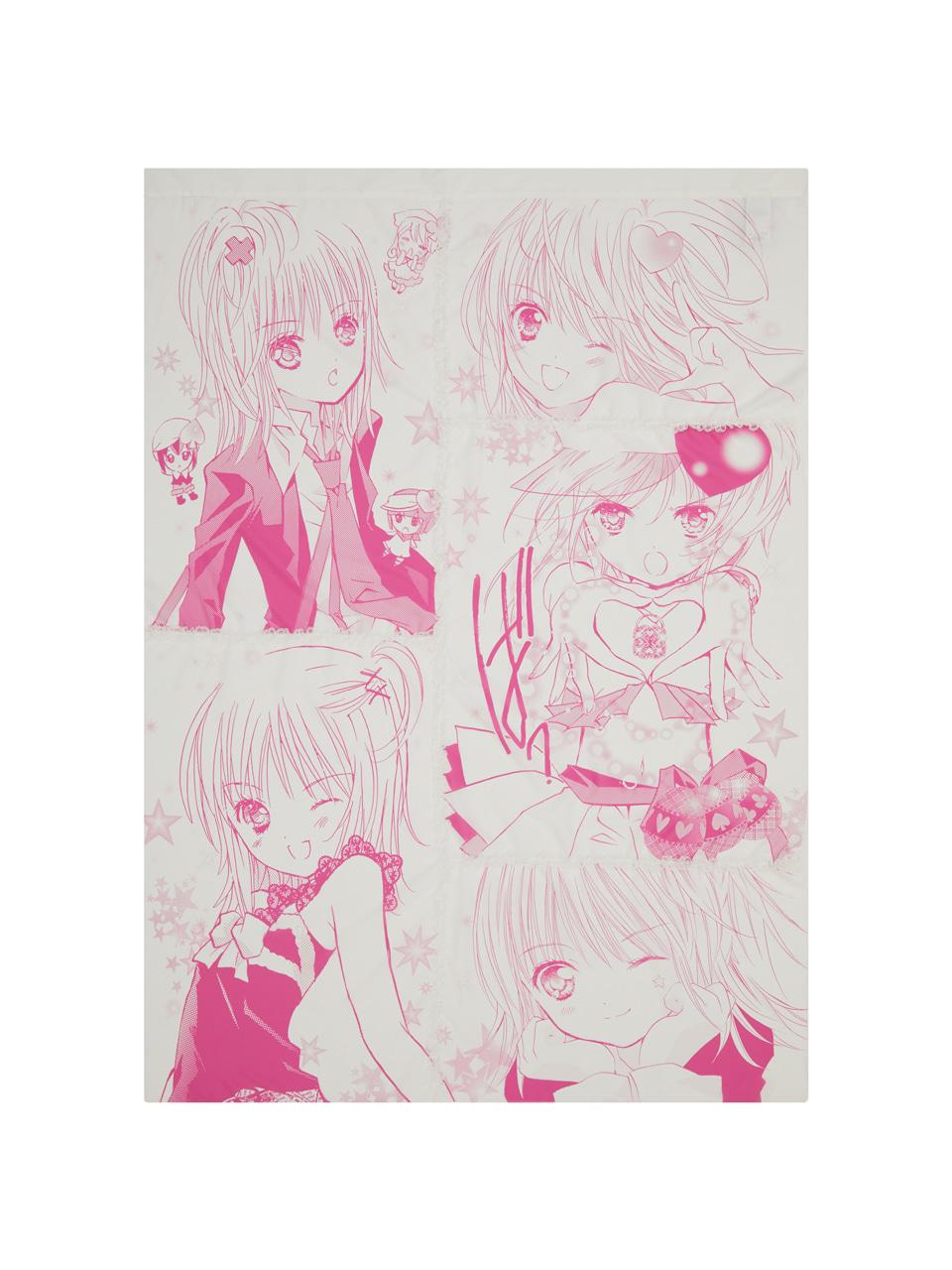 [4/24 예약배송]SHUGO CHARA! FABRIC CURTAIN(PINK)