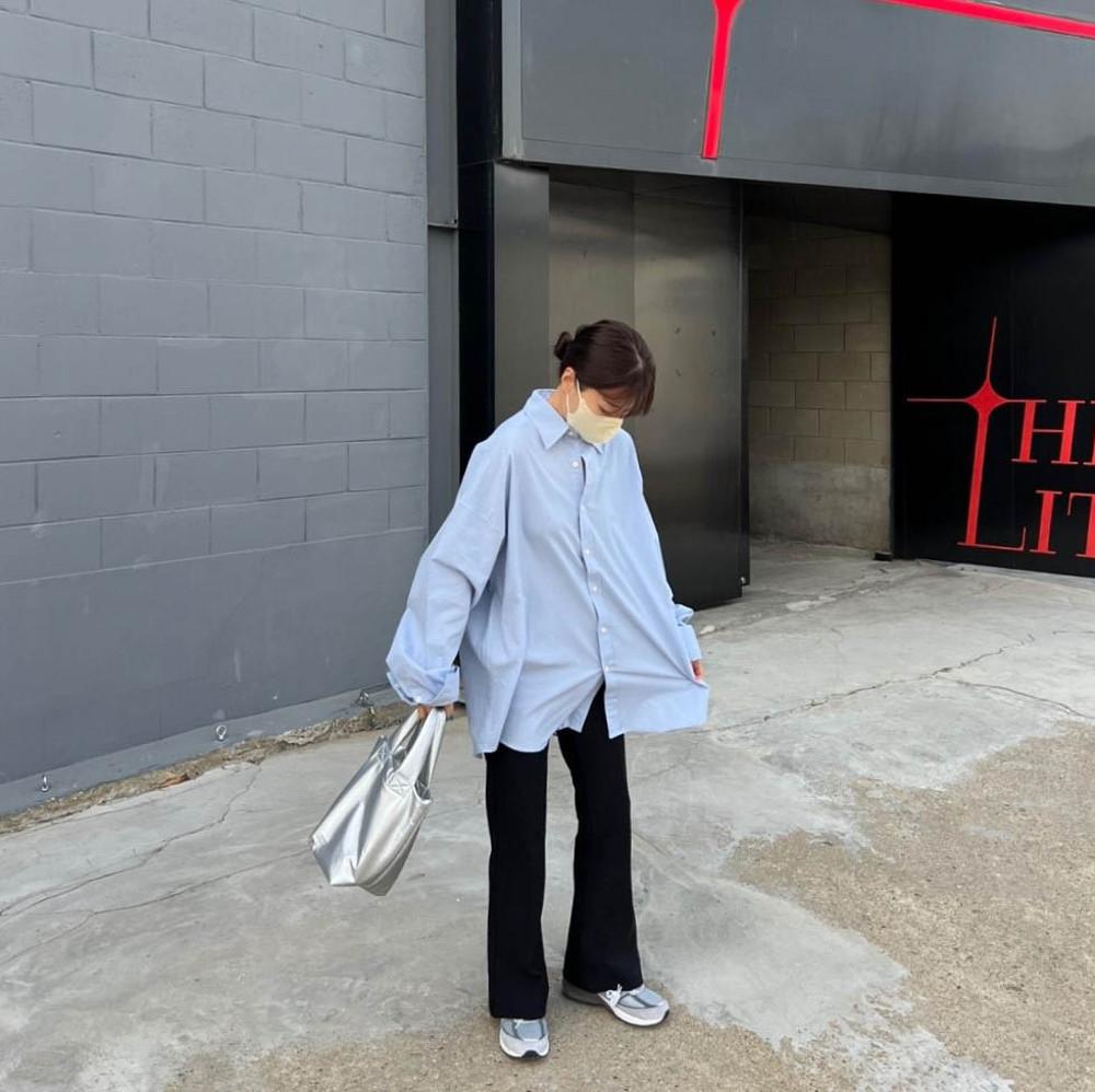 이지 오버핏 셔츠