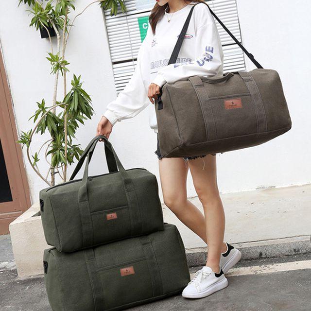 [당일출고] 캔버스 보스턴백 숄더백 여행 대용량가방