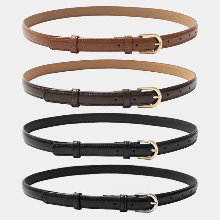 [BV : 6/27 예약배송] 엘르 비건 레더 벨트 / ELLE VEGAN LEATHER BELT_4colors