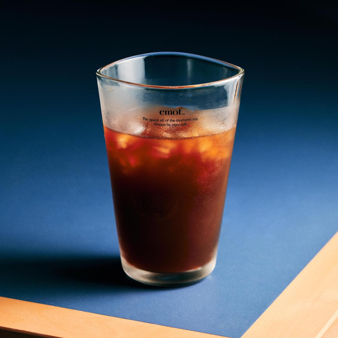 MINIMAL WAVE GLASS 370ml 하이볼 맥주 아이스커피 내열유리잔