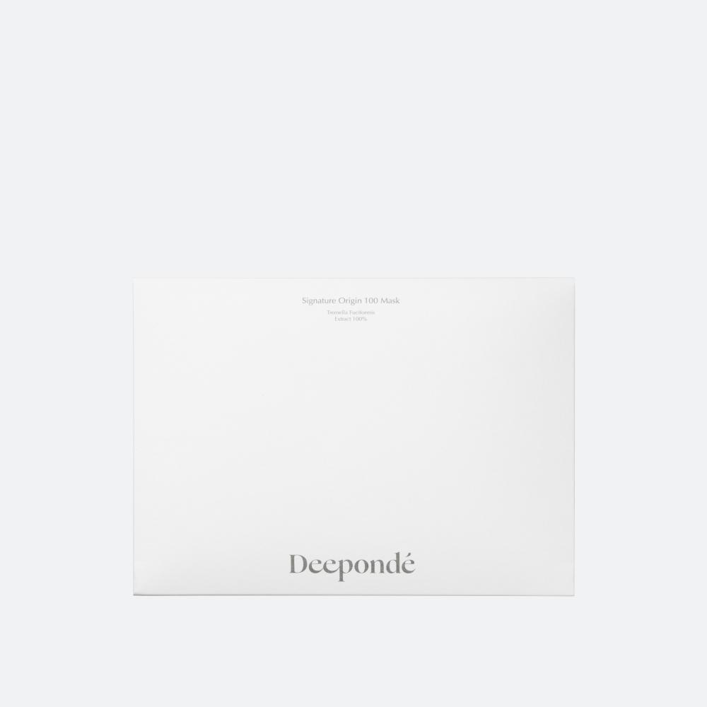 디폰데 시그니처 오리진 100 흰목이버섯 마스크 팩 시트 2매