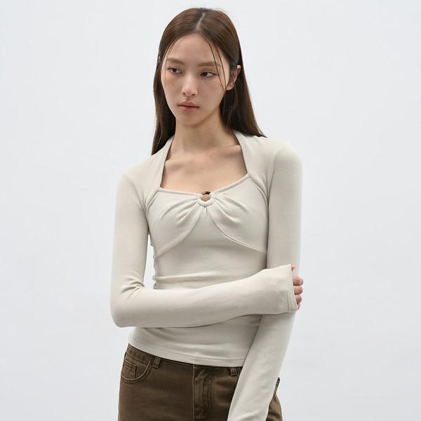 Center Ring Long T-shirt