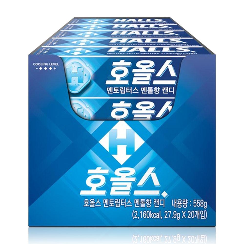 호올스 멘토립터스 멘톨향 캔디 27.9g x 20개입 [원산지:태국]