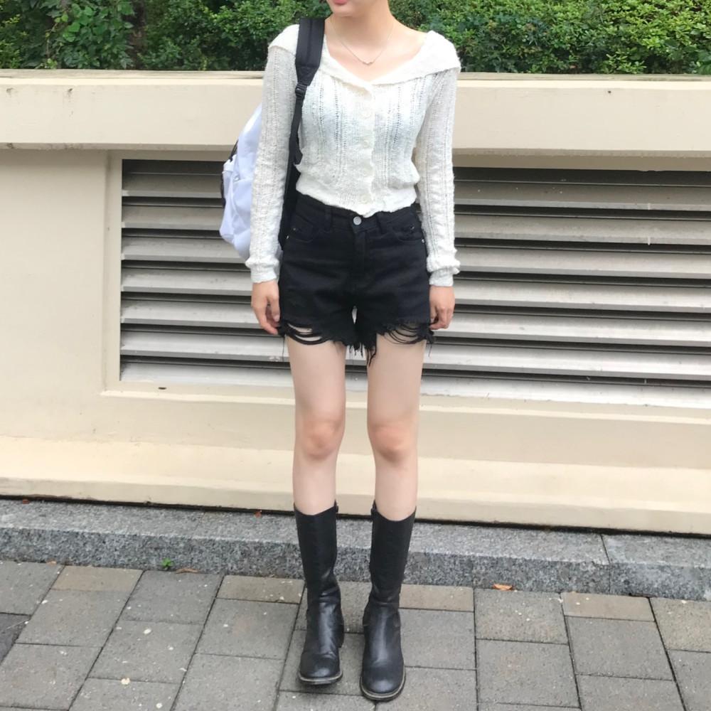 로우치 하프 팬츠