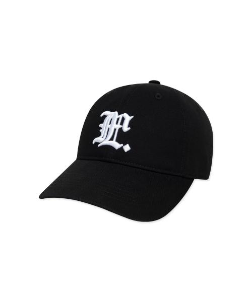 GOTHIC 6PANEL CAP black