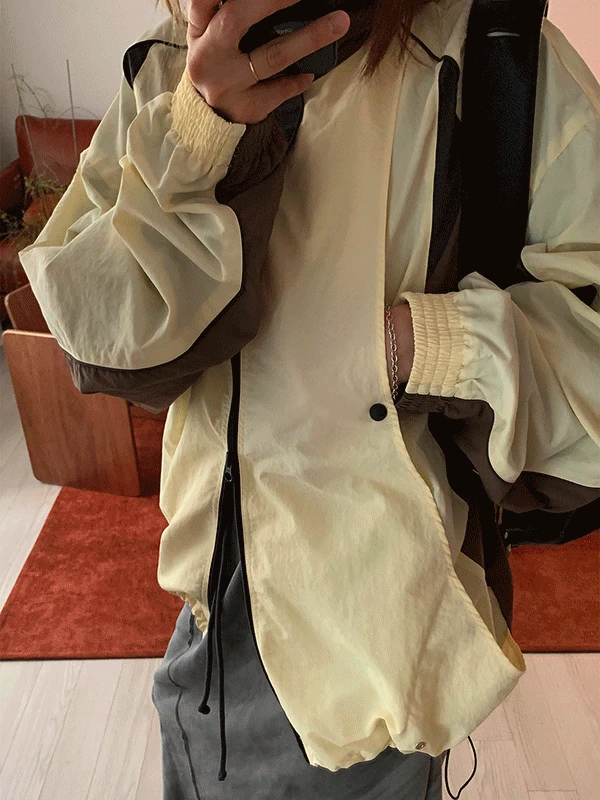 고프 후드 윈드점퍼