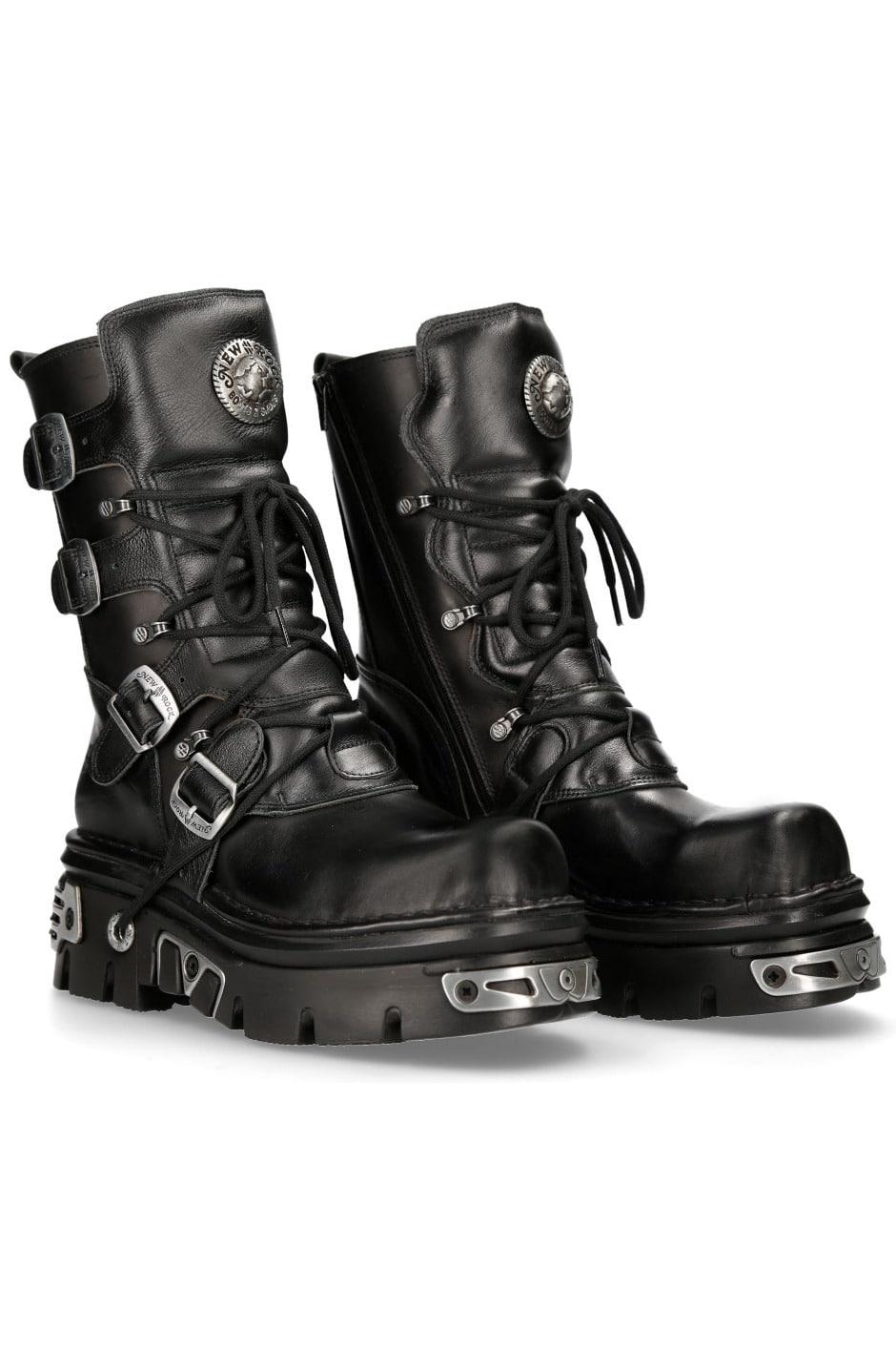 [뉴락 NEW ROCK] BOOT BLACK REACTOR M-373-S4
