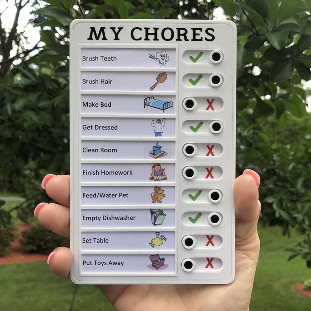 투두리스트 todolist 밀어서 스케줄 체크 메모보드 계획표 플래너 판 스터디플랜 my chores
