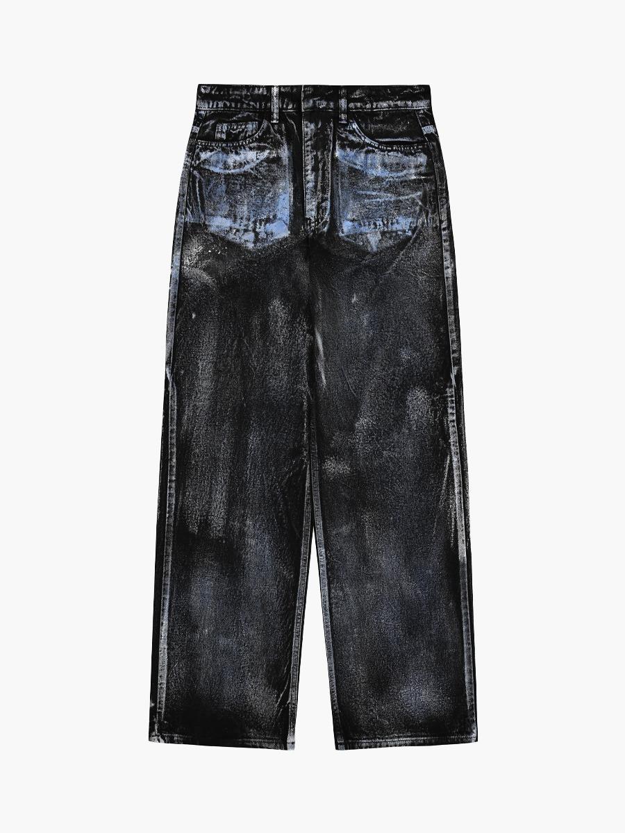 플럭키 데님 팬츠