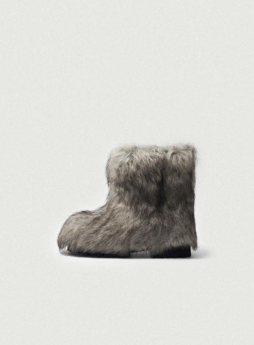 Fur Boots_Grey