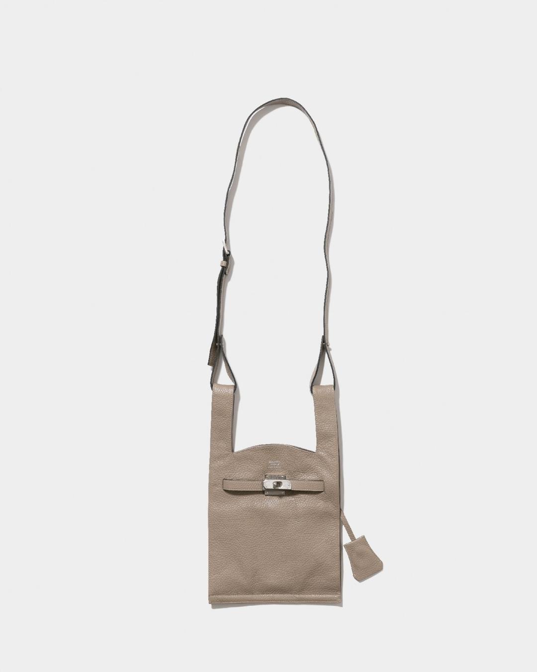 【10月入荷】market shoulder bag in shrink leather