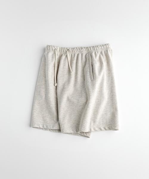 TRAIL SWEAT SHORTS oatmeal melange