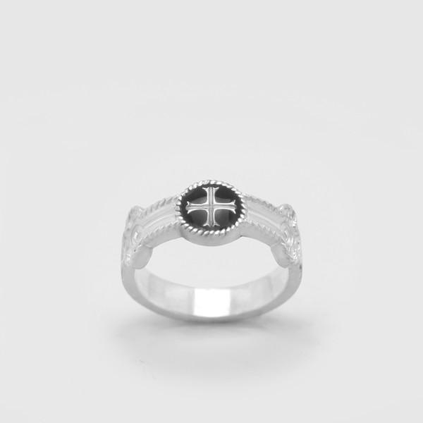 Cross rosary couple ring 크로스 로자리 커플링(여성용)