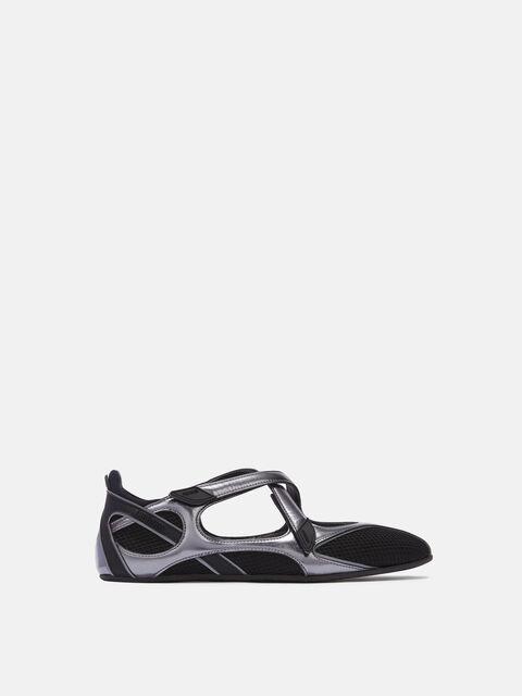 ''Floor 01'' ballerina flat black