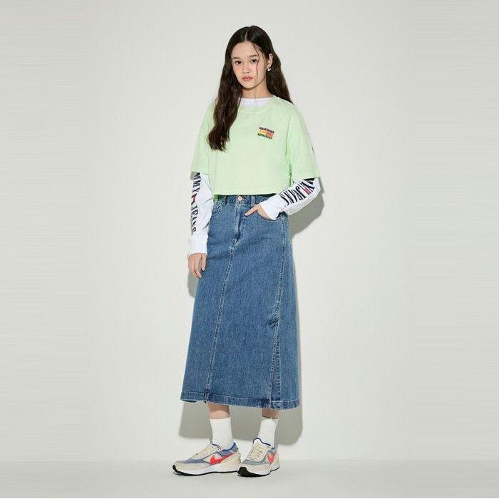 [롯레페][카드15%][정상가 : 72,000원]썸머 플래그 티셔츠 T32E1TTO50TWT1LXY