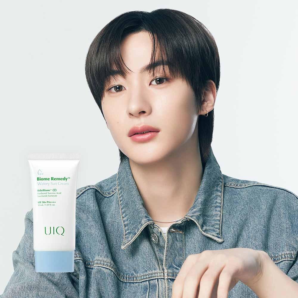 유이크 바이옴 레미디 수분 선크림