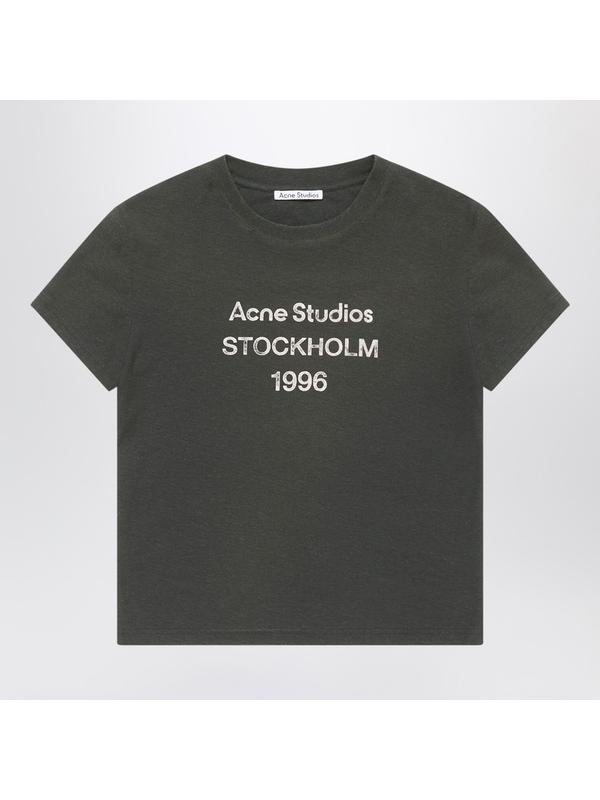 아크네 스튜디오 블랙 반팔 티셔츠