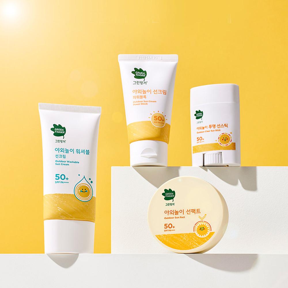 그린핑거 워셔블 선크림 외 선케어 모음전/썬크림,유아썬크림,물놀이선크림
