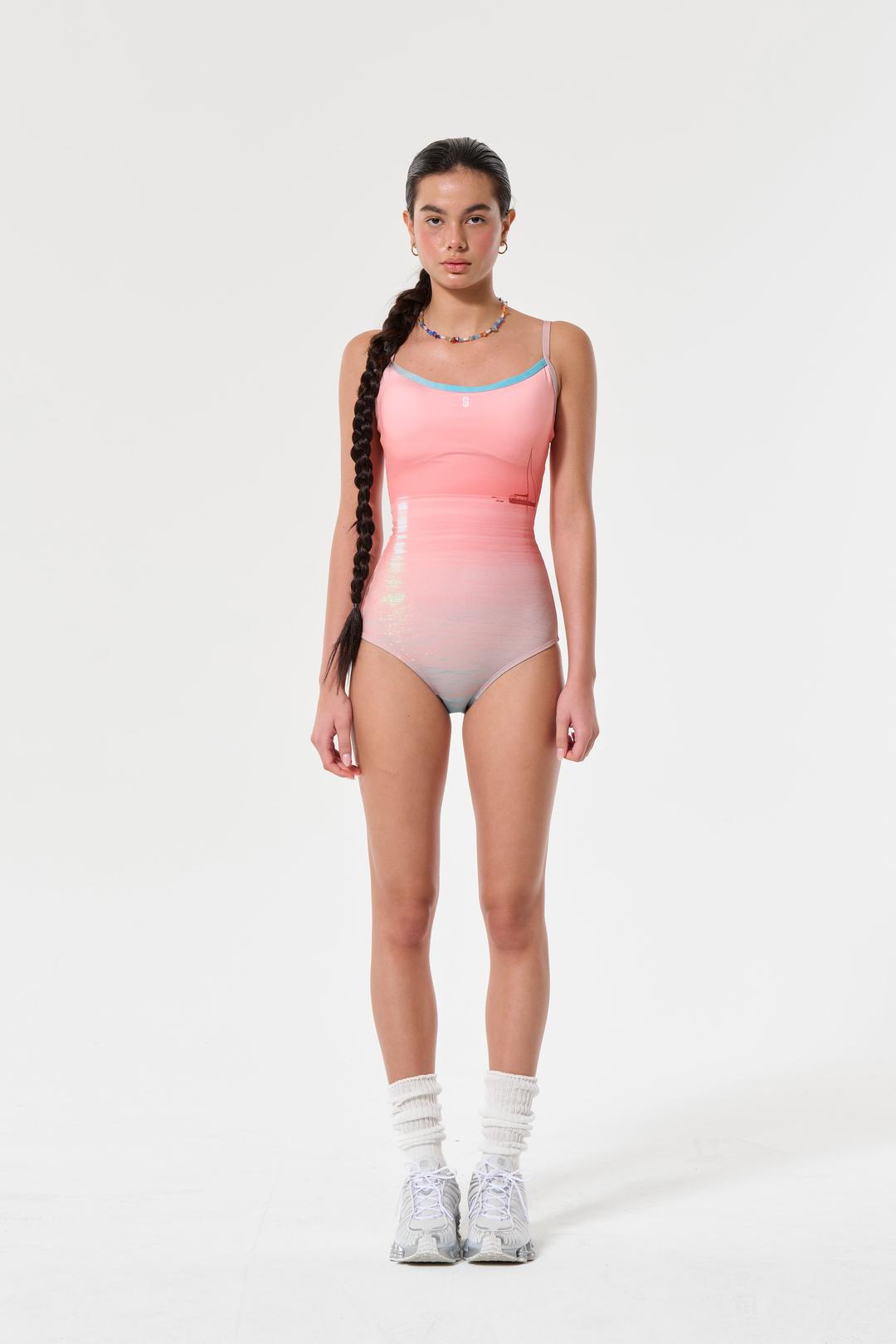 SUNSET CORSET BODYSUIT