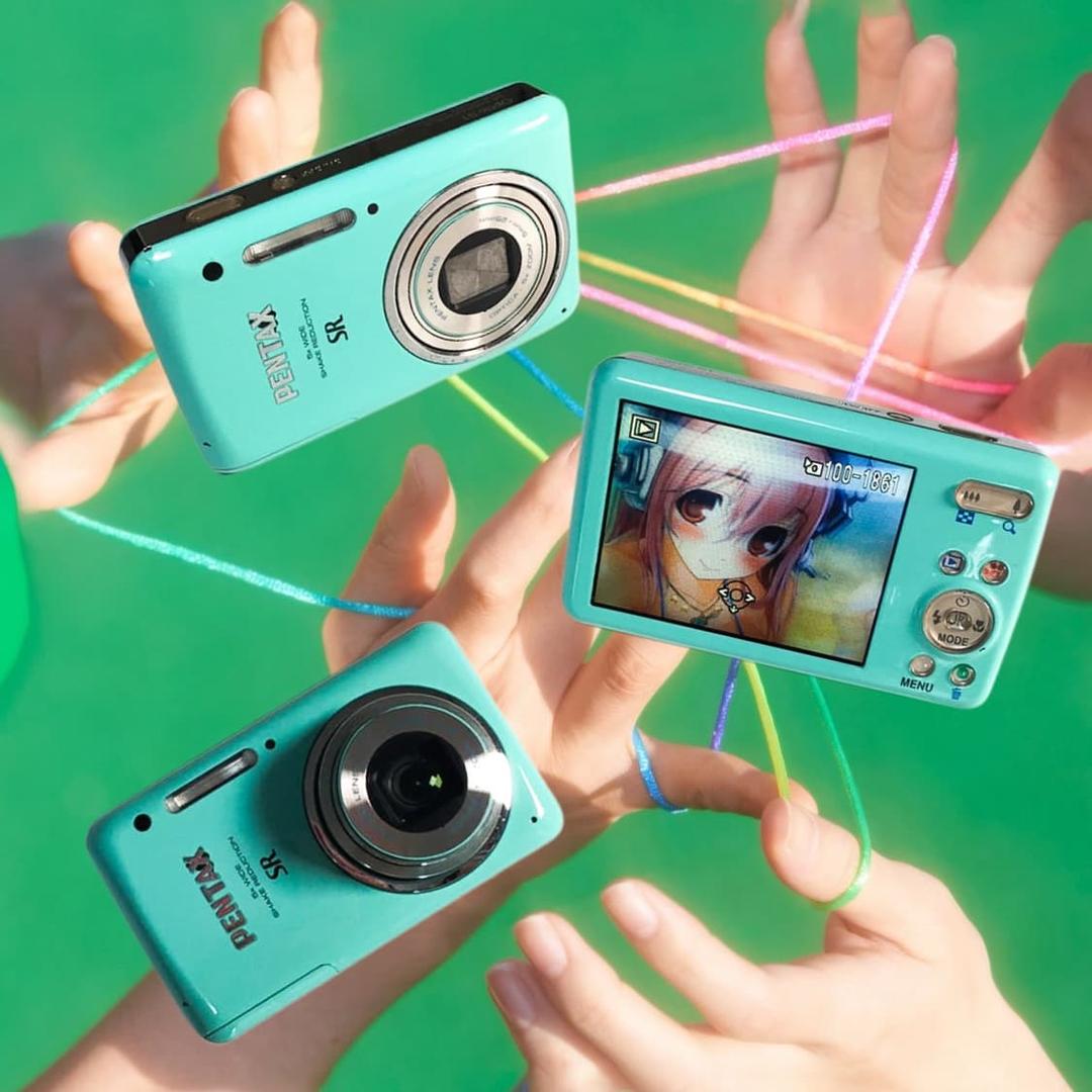 [희소템]PENTAX Optio S1 민트 빈티지디카 | 후루츠패밀리