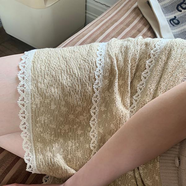 Lace Garden Mini Skirt