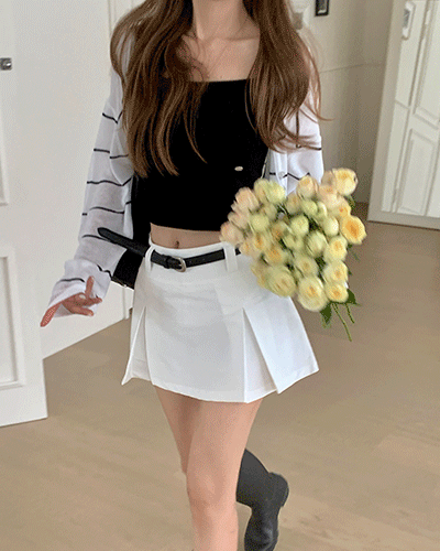 모던로브 [🌴여름신상]타로니 플리츠 미니스커트(치마바지) - 2color 데일리/캐주얼/데이트룩/미니스커트/플리츠/치마바지