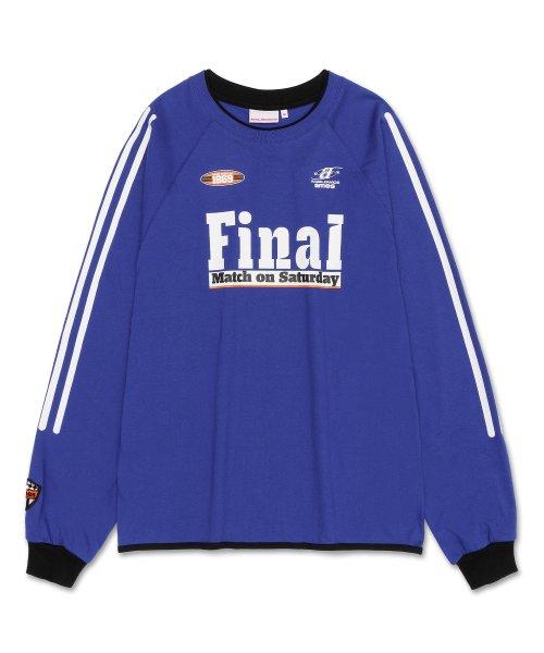 FINAL MATCH LS TEE BLUE (AM2DFUT553A)