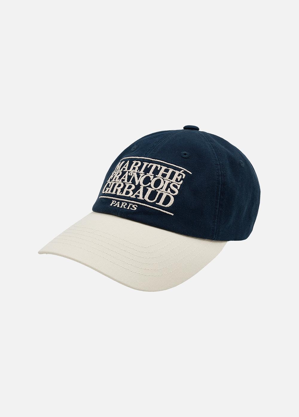 CLASSIC LOGO 6PANEL COLOR BLOCK CAP ivory