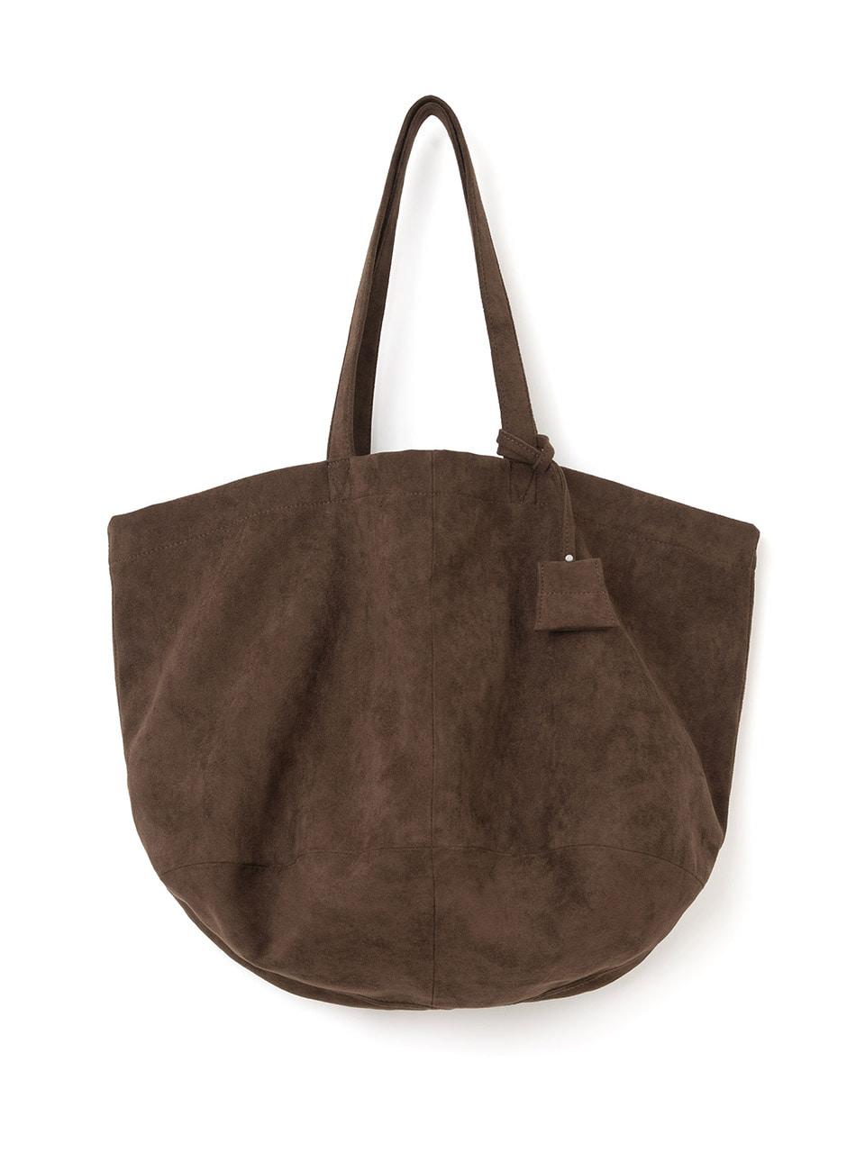 [MA X DEREK]] Ker Suede Tote Bag [Deep Brown]