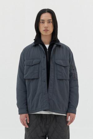 [series bleu] 유틸리티 아우터형 패딩 셔츠