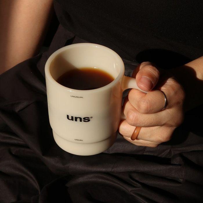 [집들이 선물] 캐주얼 밀크글라스 머그컵 라떼