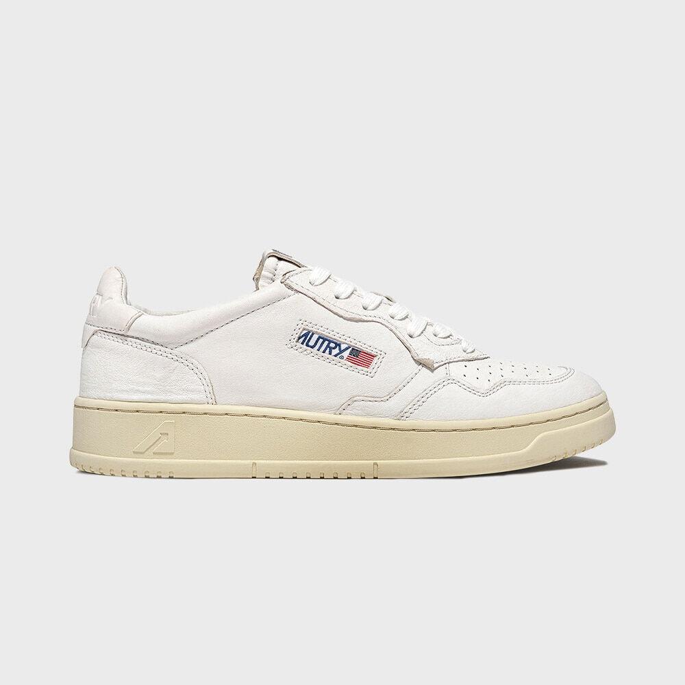 메달리스트 고트스킨 스니커즈 white