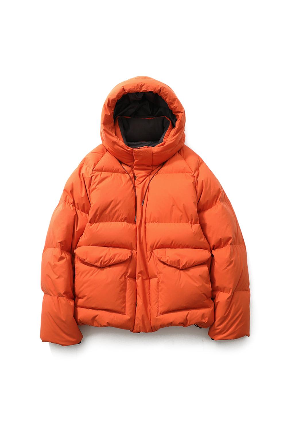 Northcove Water Repellent hood Goosedown Jacket Harvest Orange