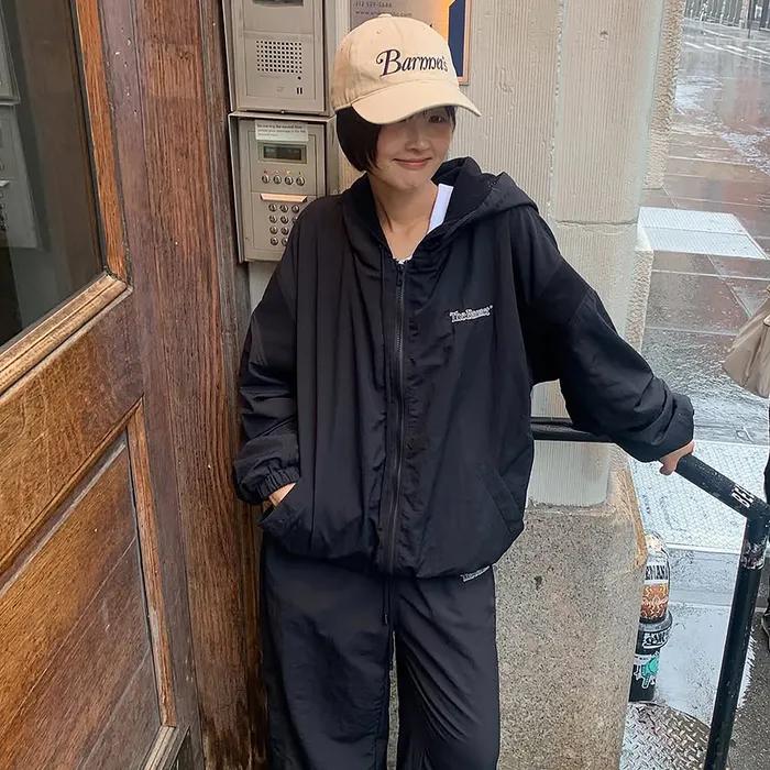 Snuggle Reversible Hooded Jacket_Black