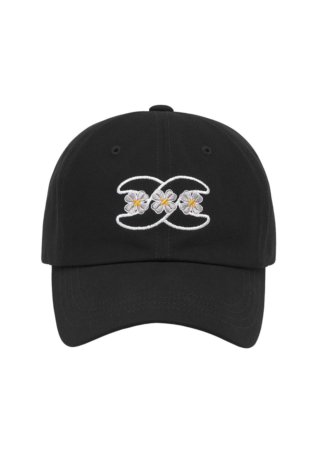 Clover Ball Cap_Black
