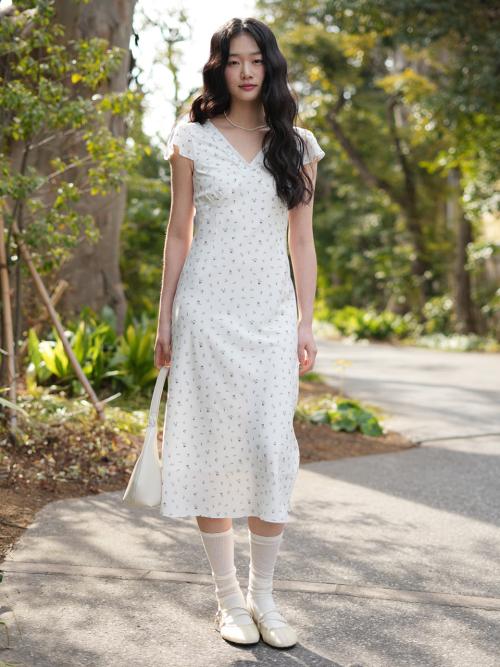 ELIA Pintuck Dress(엘리아)_IVORY