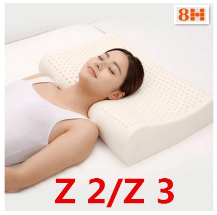 샤오미 8H 라텍스 목베개 Z2/Z3/태국 천연 라텍스/3자형 곡선 목보호/Clean Cool 베개 내부/면 베개 외부/무료배송