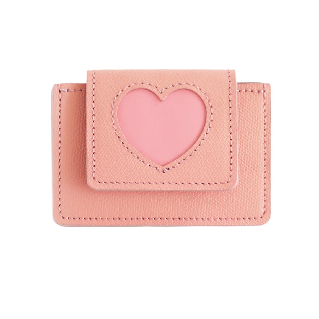 'shape of' wallet - pink pink