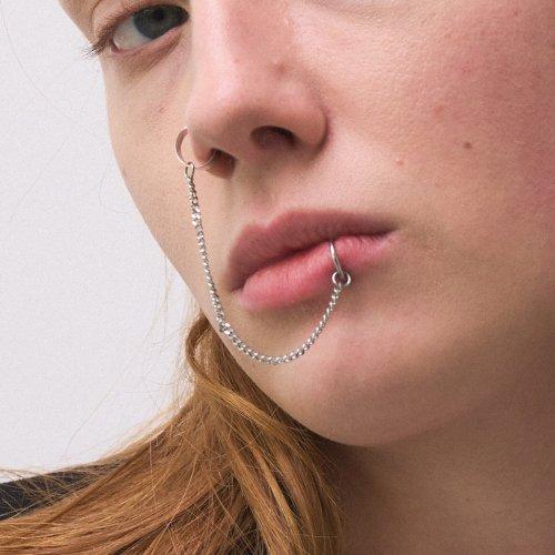 써지컬 입찌 코찌 입술이어커프 스트릿패션 CLEF DEPTH LIP