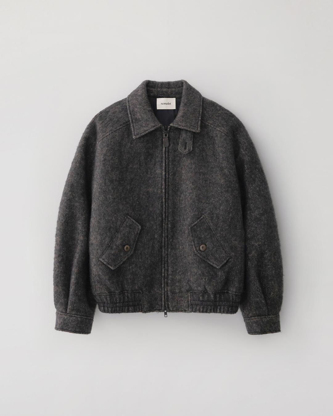 Teddy wool blouson