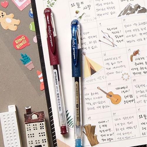 유니볼 시그노 0.38mm