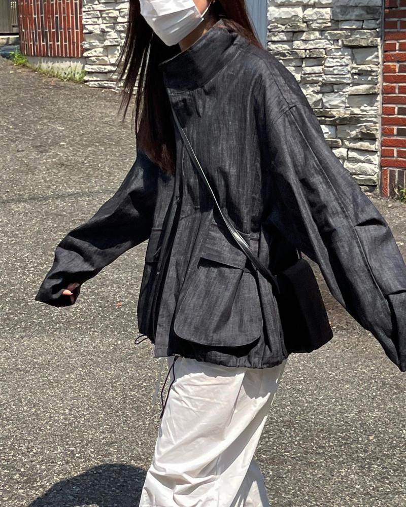 [당일출고] 데님 야상 점퍼