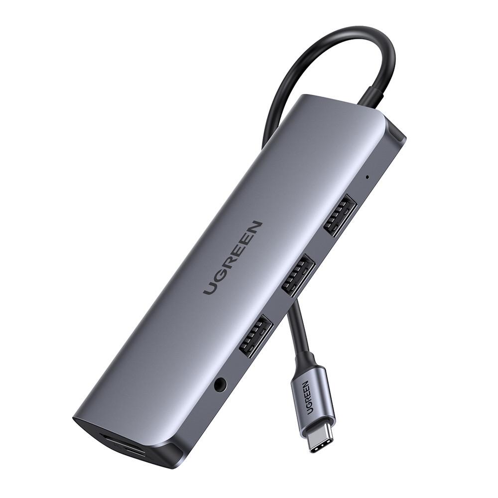 유그린 10in1 C타입 USB 허브 올인원 멀티포트 HDMI 미러링 U-80133