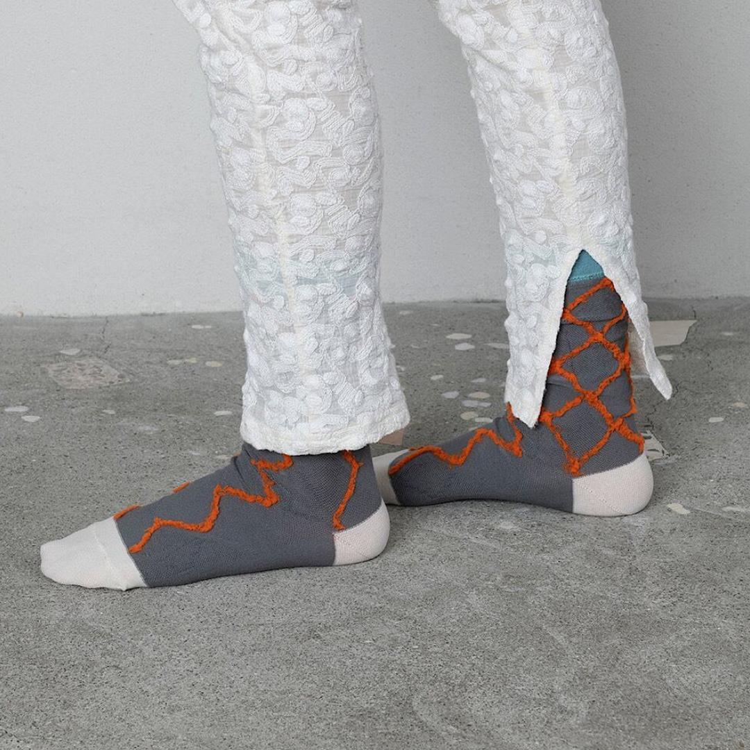 TCT141 Diamond Shape Fluffy Socks