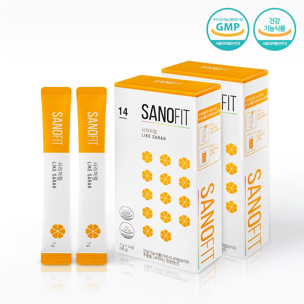 사노핏 사라처럼 가르시니아 다이어트보조제 체지방감소 4주분