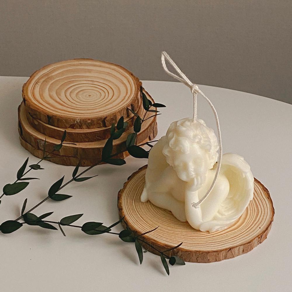 캔들받침 우드코스터 / 우드 티코스터 / 컵받침 / 나무트레이 / 우드받침대