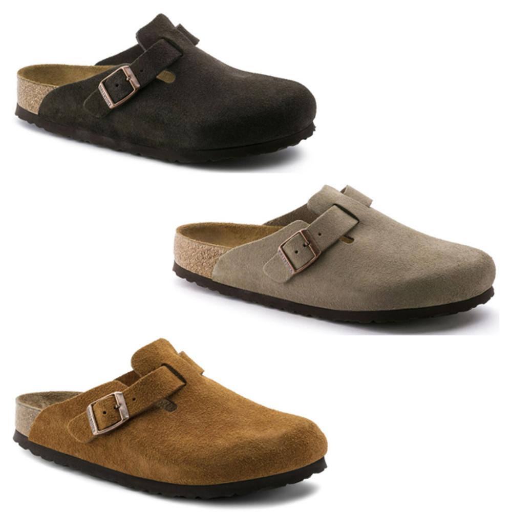 버켄스탁 보스턴 타우페 모카 밍크 블랙