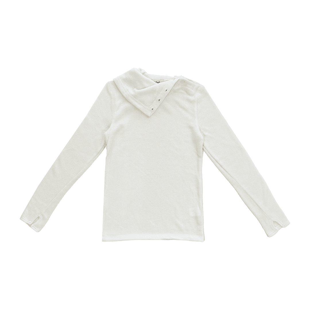 AW23 FROSTED BUTTON POLAR (IVORY)